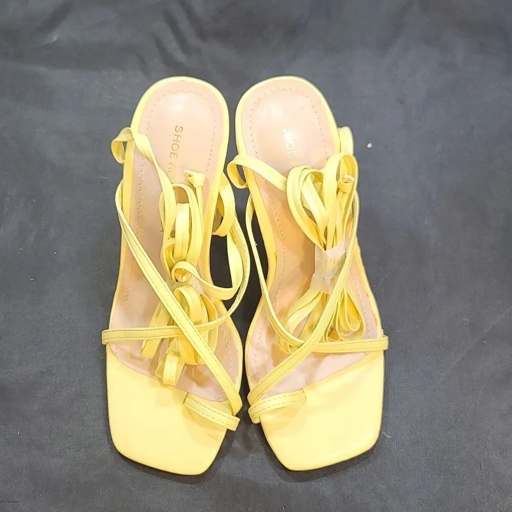 BRAND NEW SHOE REPUBLIC LAโ LACE-UP HIGH HEEL SANDALS G1